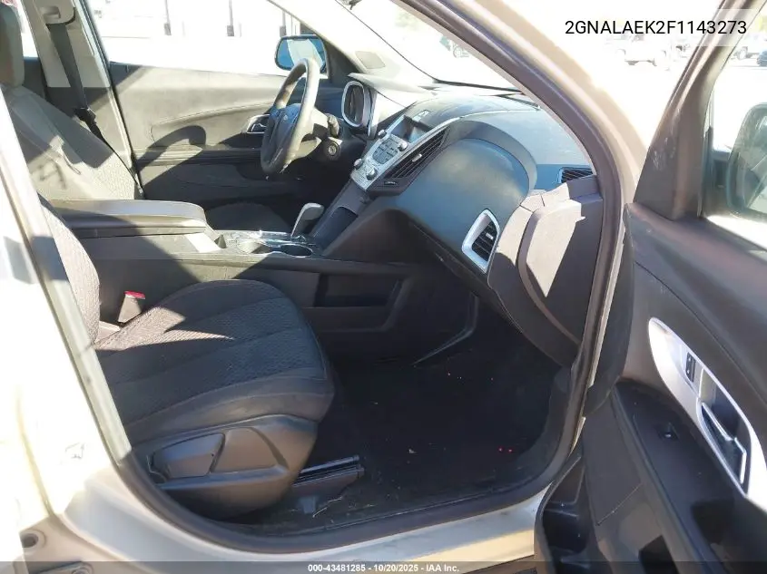 2GNALAEK2F1143273 2015 Chevrolet Equinox Ls