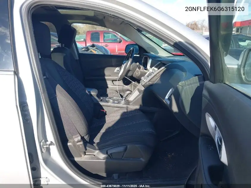 2GNFLFEK6G6315120 2016 Chevrolet Equinox Lt