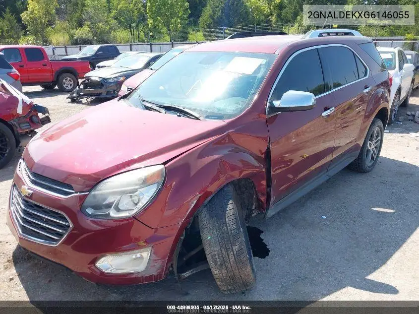 2GNALDEKXG6146055 2016 Chevrolet Equinox Ltz