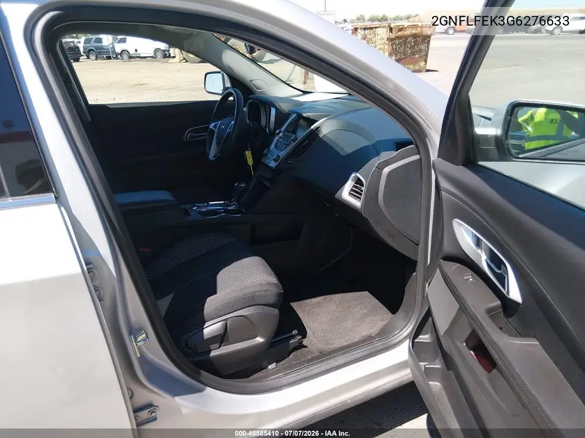2016 Chevrolet Equinox Lt VIN: 2GNFLFEK3G6276633 Lot: 45585410