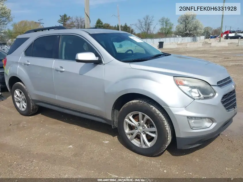 2GNFLFEK0H6331928 2017 Chevrolet Equinox Lt