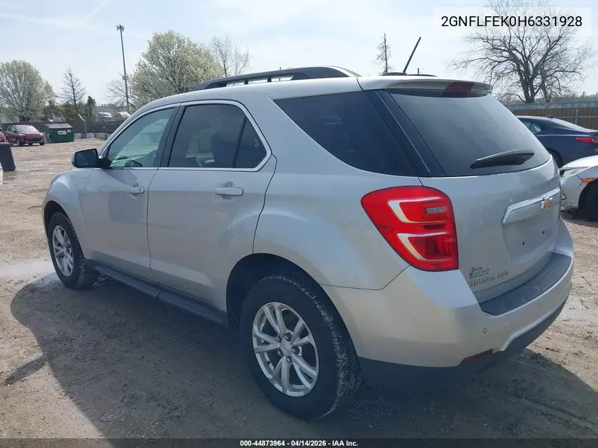 2GNFLFEK0H6331928 2017 Chevrolet Equinox Lt