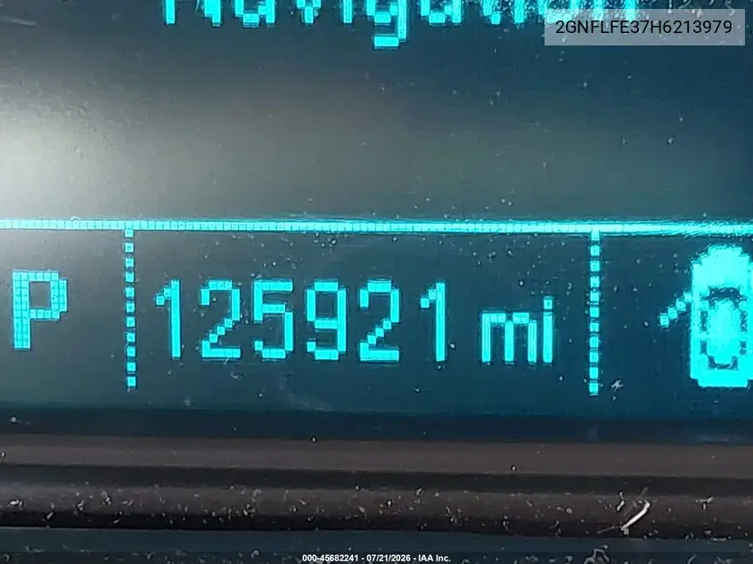 2017 Chevrolet Equinox Lt VIN: 2GNFLFE37H6213979 Lot: 45682241
