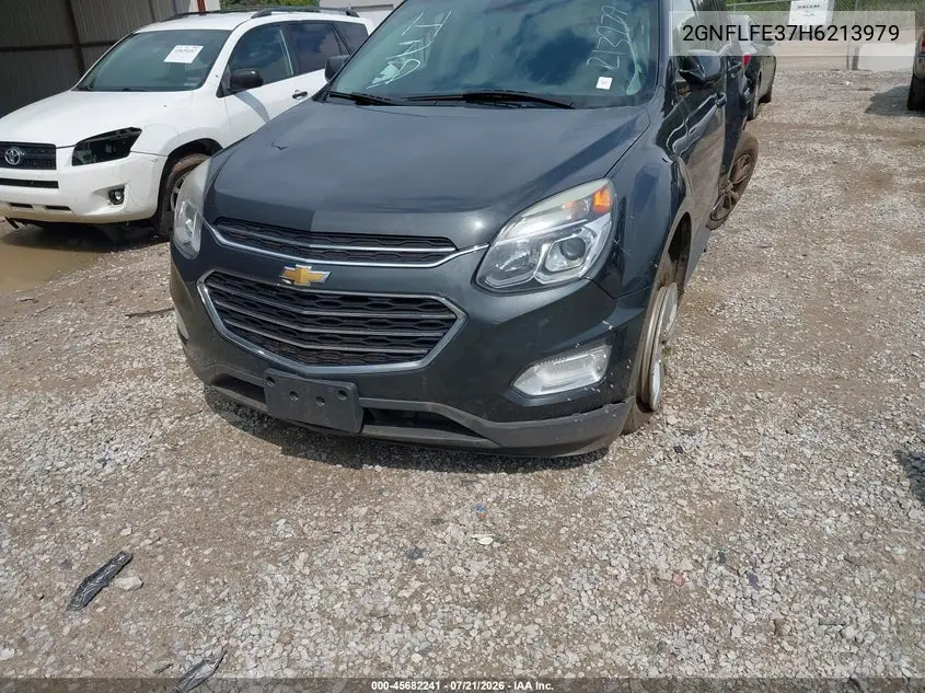 2017 Chevrolet Equinox Lt VIN: 2GNFLFE37H6213979 Lot: 45682241