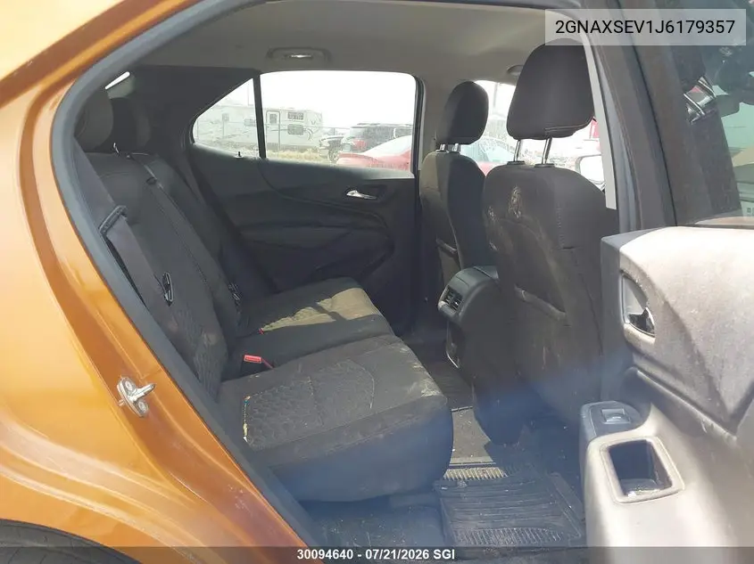 2018 Chevrolet Equinox Lt VIN: 2GNAXSEV1J6179357 Lot: 30094640