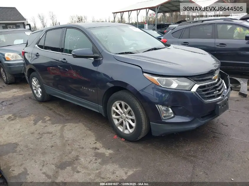 3GNAXJEVXJS644505 2018 Chevrolet Equinox Lt