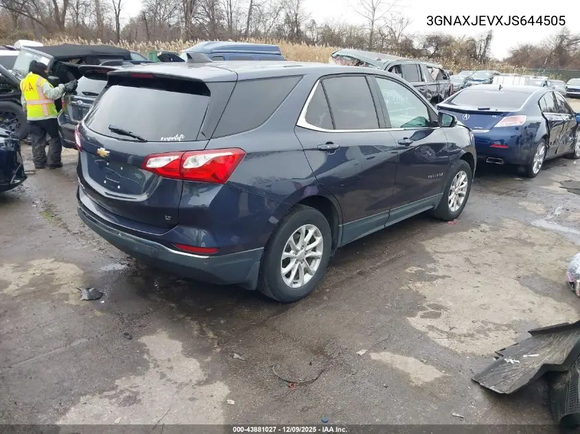 3GNAXJEVXJS644505 2018 Chevrolet Equinox Lt