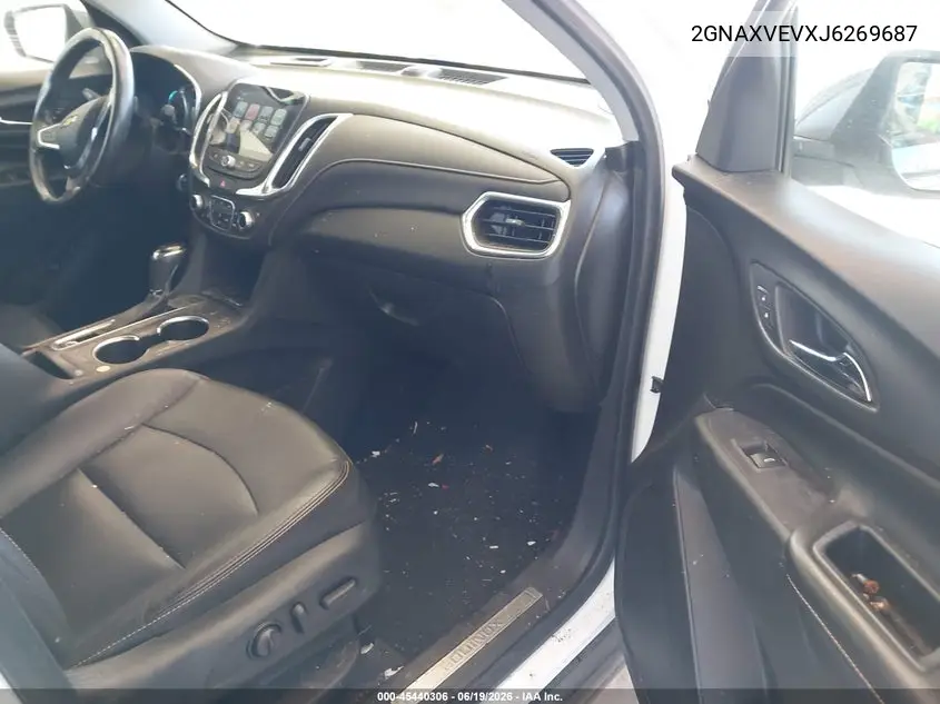 2018 Chevrolet Equinox Premier VIN: 2GNAXVEVXJ6269687 Lot: 45440306