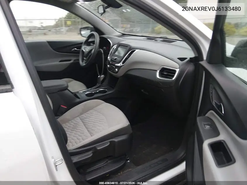 2018 Chevrolet Equinox Ls VIN: 2GNAXREV0J6133480 Lot: 45634615
