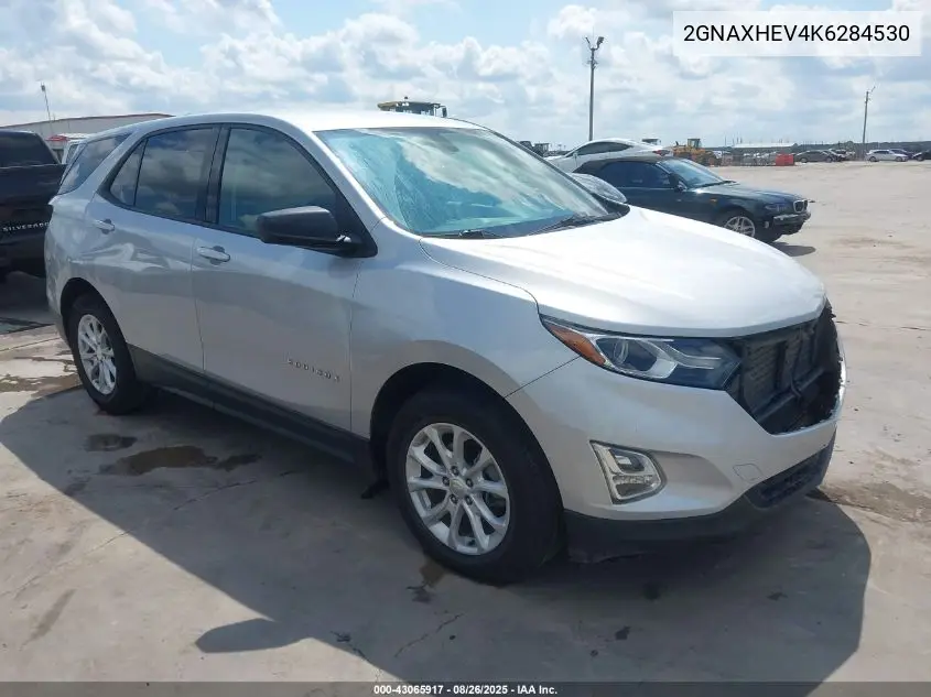 2GNAXHEV4K6284530 2019 Chevrolet Equinox Ls