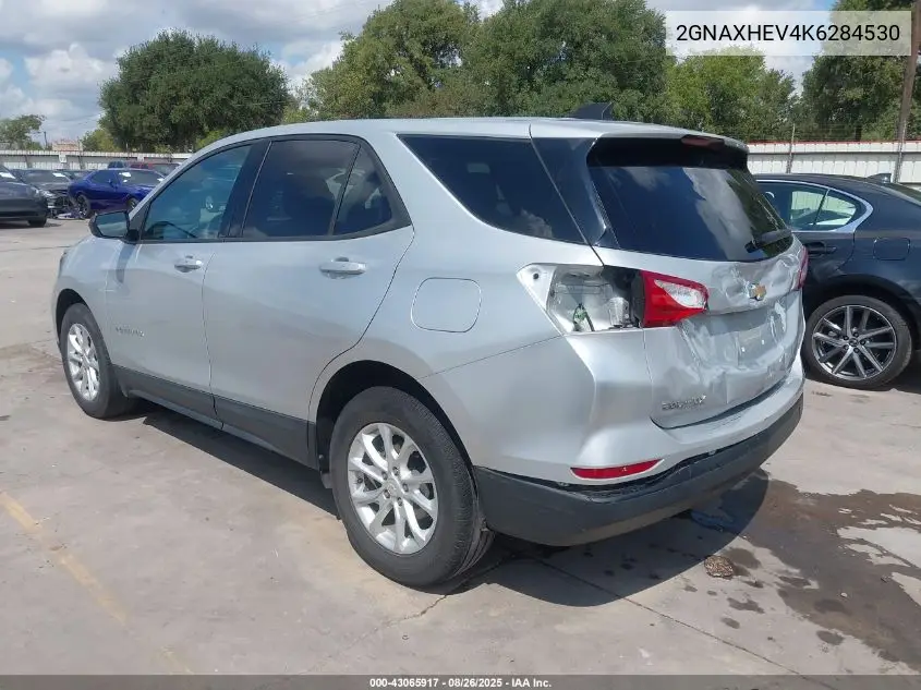 2GNAXHEV4K6284530 2019 Chevrolet Equinox Ls