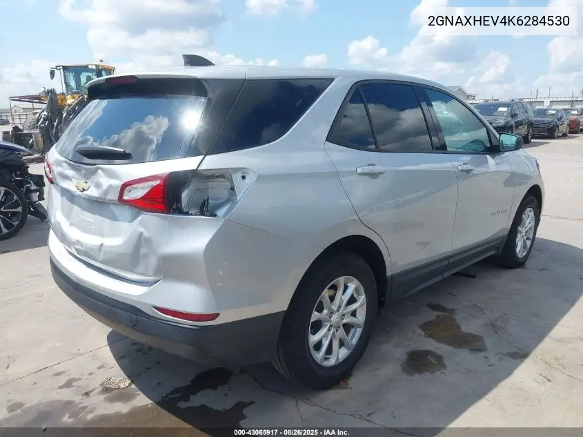 2GNAXHEV4K6284530 2019 Chevrolet Equinox Ls