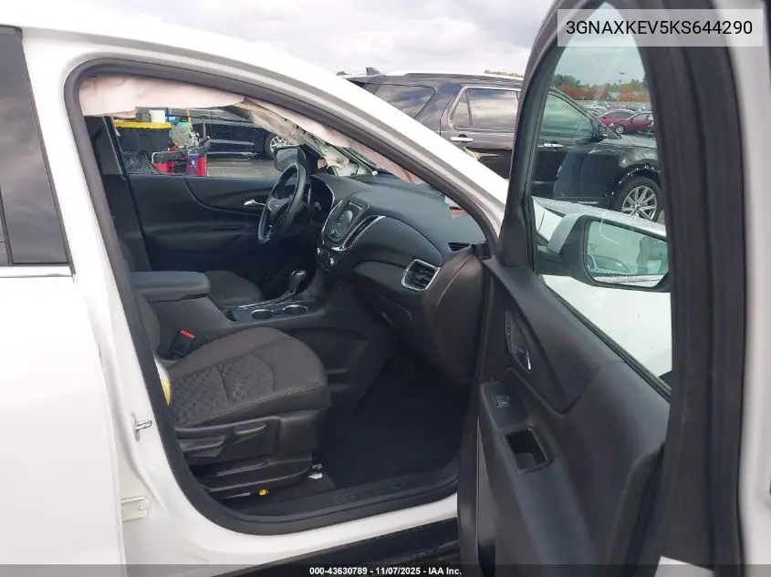 3GNAXKEV5KS644290 2019 Chevrolet Equinox Lt