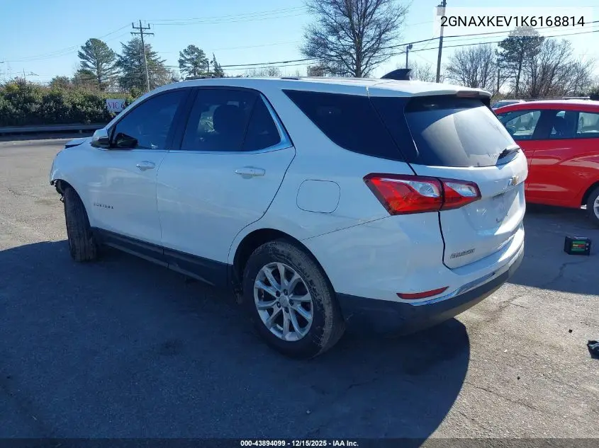 2GNAXKEV1K6168814 2019 Chevrolet Equinox Lt