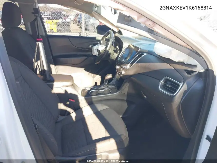 2GNAXKEV1K6168814 2019 Chevrolet Equinox Lt