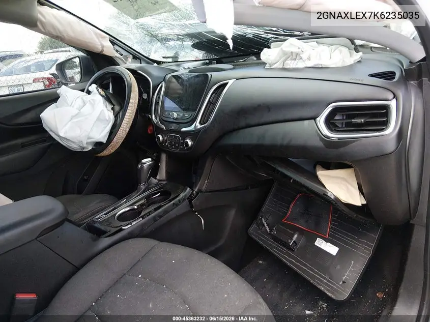 2GNAXLEX7K6235035 2019 Chevrolet Equinox Lt
