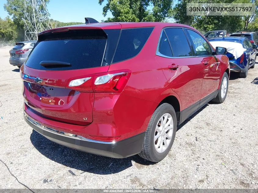 3GNAXKEVXKS517597 2019 Chevrolet Equinox Lt