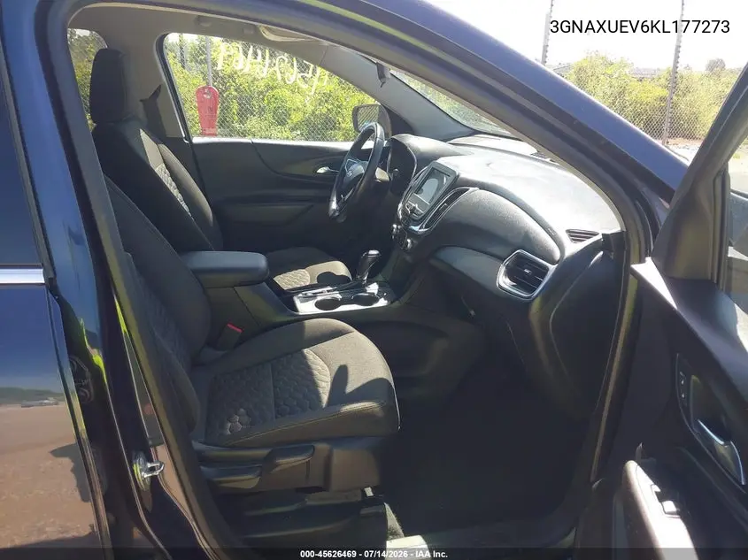 2019 Chevrolet Equinox Lt VIN: 3GNAXUEV6KL177273 Lot: 45626469
