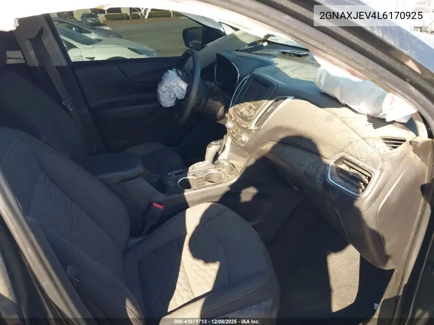 2GNAXJEV4L6170925 2020 Chevrolet Equinox Fwd 2Fl
