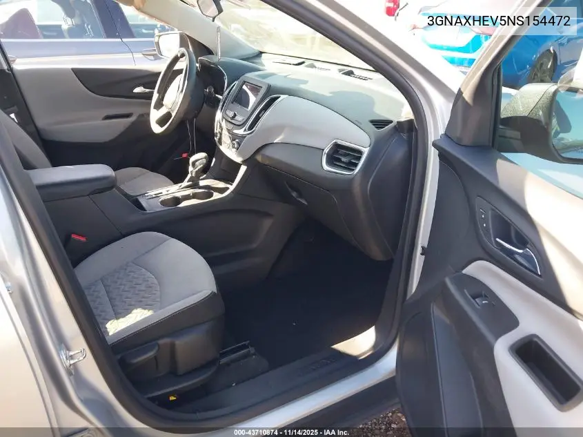 3GNAXHEV5NS154472 2022 Chevrolet Equinox Fwd Ls