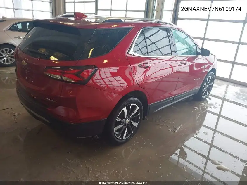 2GNAXNEV7N6109174 2022 Chevrolet Equinox Fwd Premier