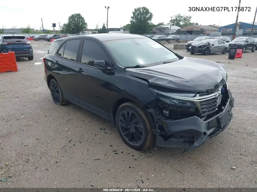 3GNAXHEG7PL175872 2023 Chevrolet Equinox Fwd Ls