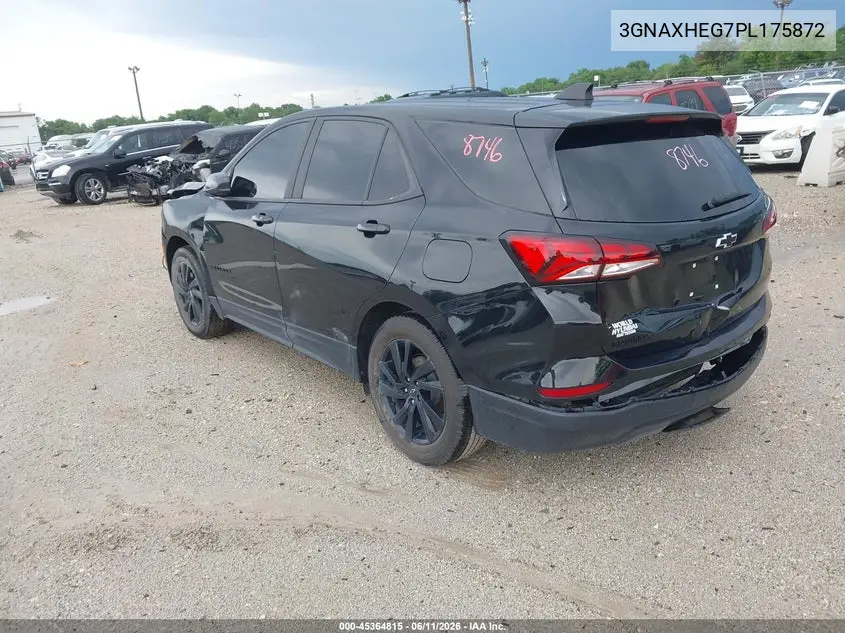 3GNAXHEG7PL175872 2023 Chevrolet Equinox Fwd Ls