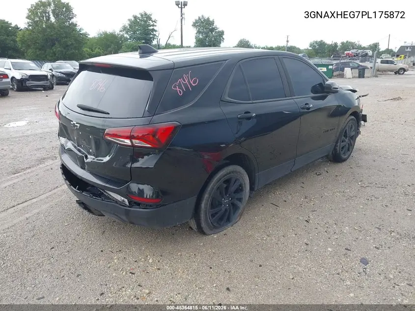3GNAXHEG7PL175872 2023 Chevrolet Equinox Fwd Ls