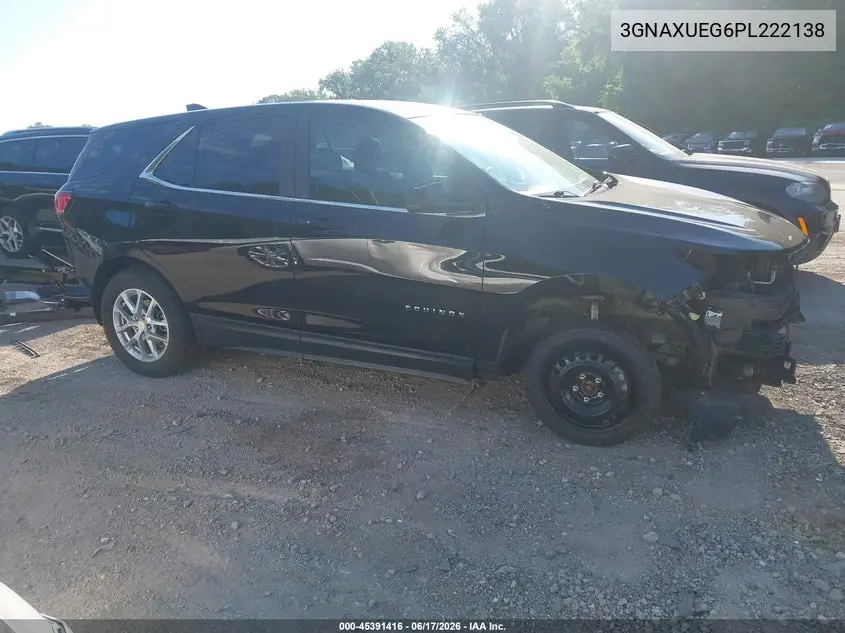 2023 Chevrolet Equinox Awd Lt VIN: 3GNAXUEG6PL222138 Lot: 45391416