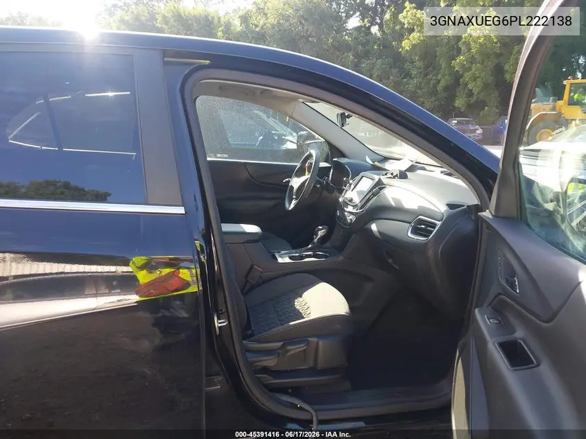 2023 Chevrolet Equinox Awd Lt VIN: 3GNAXUEG6PL222138 Lot: 45391416