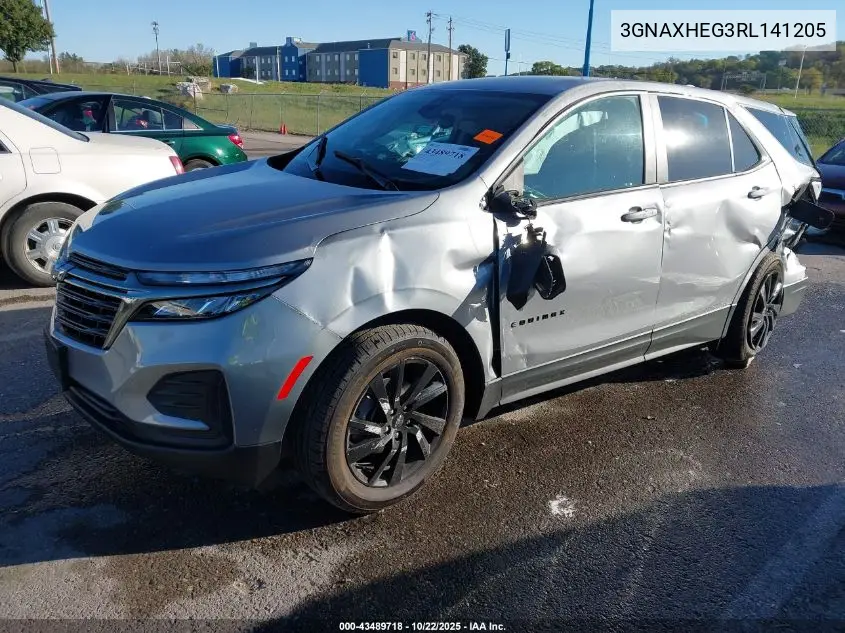 3GNAXHEG3RL141205 2024 Chevrolet Equinox Fwd Ls