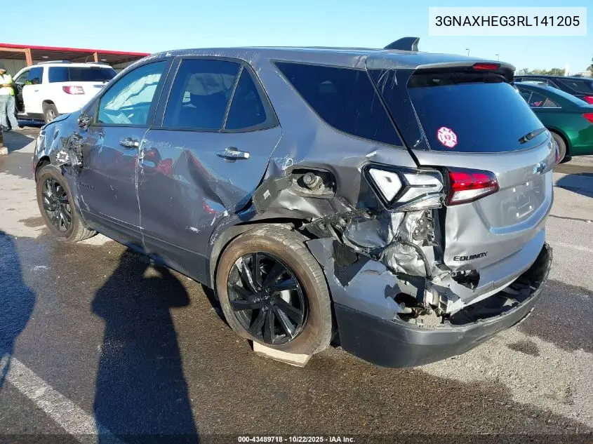 3GNAXHEG3RL141205 2024 Chevrolet Equinox Fwd Ls