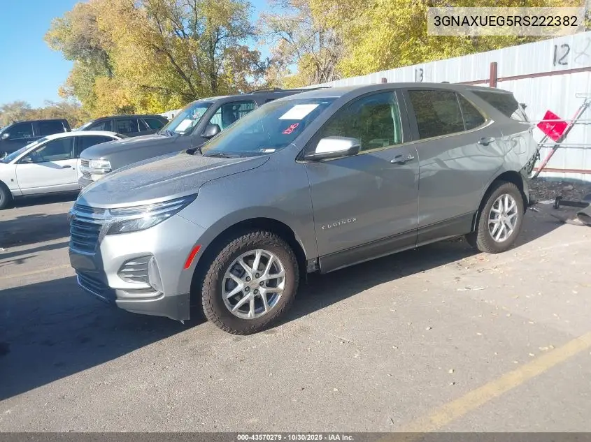 3GNAXUEG5RS222382 2024 Chevrolet Equinox Awd Lt