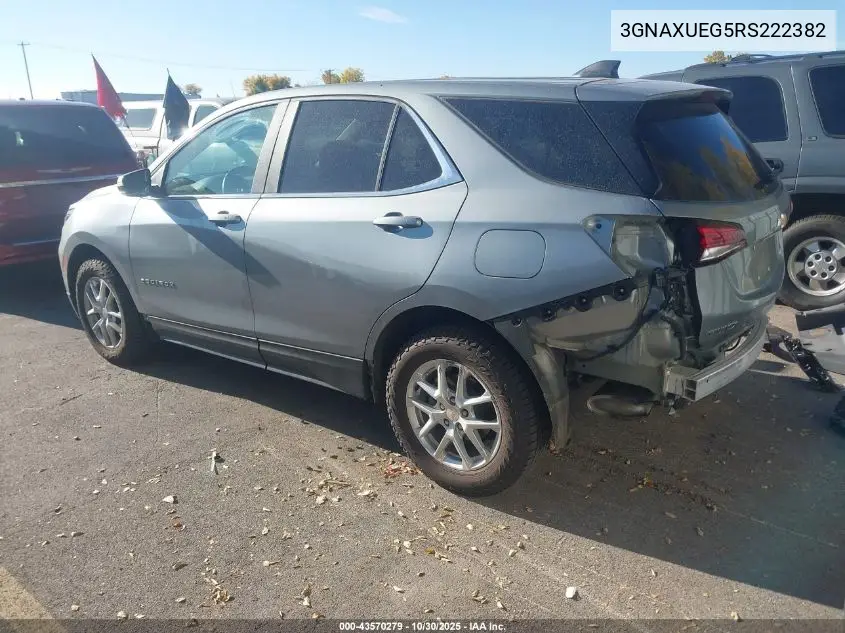 3GNAXUEG5RS222382 2024 Chevrolet Equinox Awd Lt