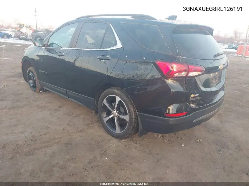 3GNAXUEG8RL126191 2024 Chevrolet Equinox Awd Lt