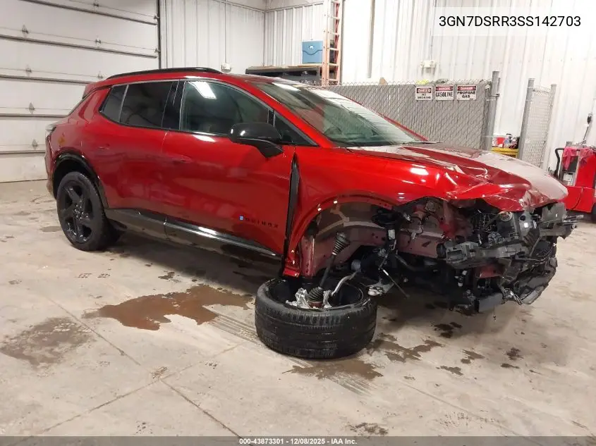 3GN7DSRR3SS142703 2025 Chevrolet Equinox Ev Rs