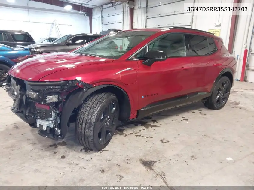 3GN7DSRR3SS142703 2025 Chevrolet Equinox Ev Rs