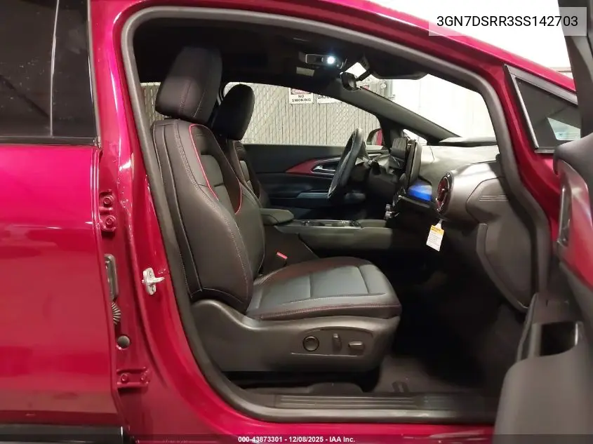 3GN7DSRR3SS142703 2025 Chevrolet Equinox Ev Rs