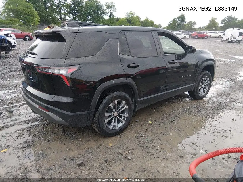 2026 Chevrolet Equinox Awd Lt VIN: 3GNAXPEG2TL333149 Lot: 45232625