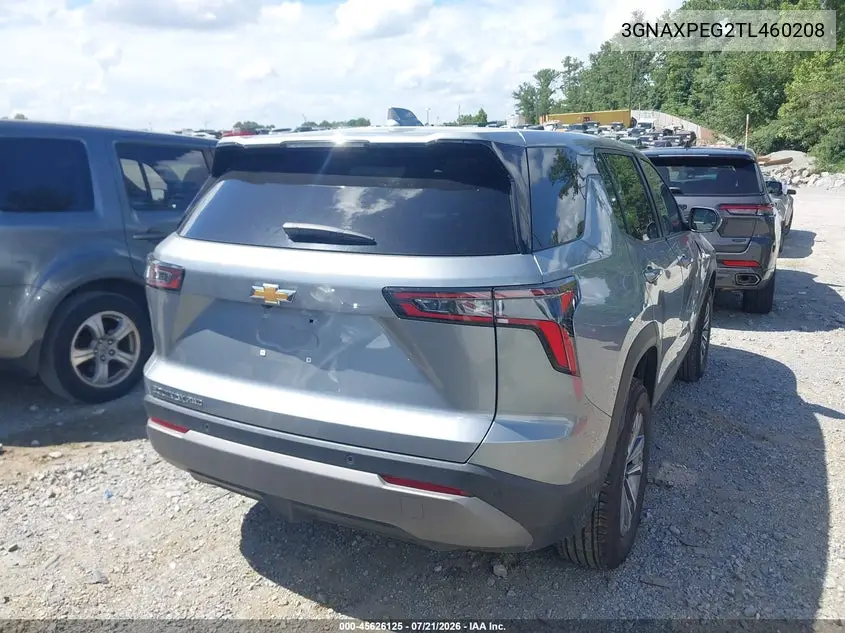 2026 Chevrolet Equinox Awd Lt VIN: 3GNAXPEG2TL460208 Lot: 45626125