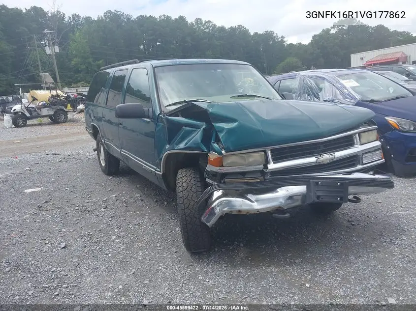 1997 Chevrolet Suburban 1500 VIN: 3GNFK16R1VG177862 Lot: 45599422