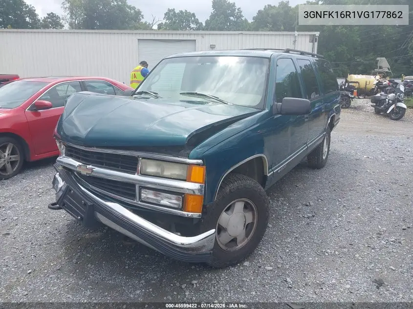 1997 Chevrolet Suburban 1500 VIN: 3GNFK16R1VG177862 Lot: 45599422