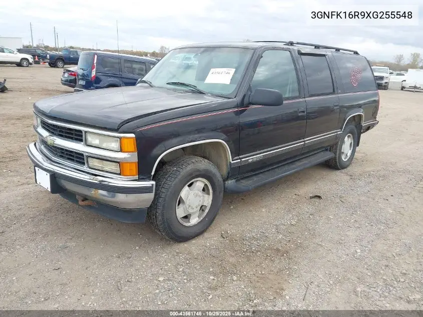 3GNFK16R9XG255548 1999 Chevrolet Suburban 1500 Lt
