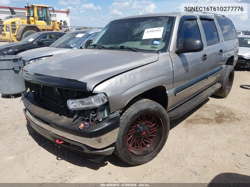 2001 Chevrolet Suburban 1500 Ls VIN: 3GNEC16T61G277776 Lot: 45582919