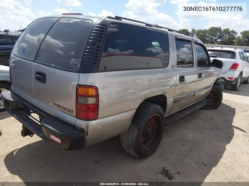 2001 Chevrolet Suburban 1500 Ls VIN: 3GNEC16T61G277776 Lot: 45582919