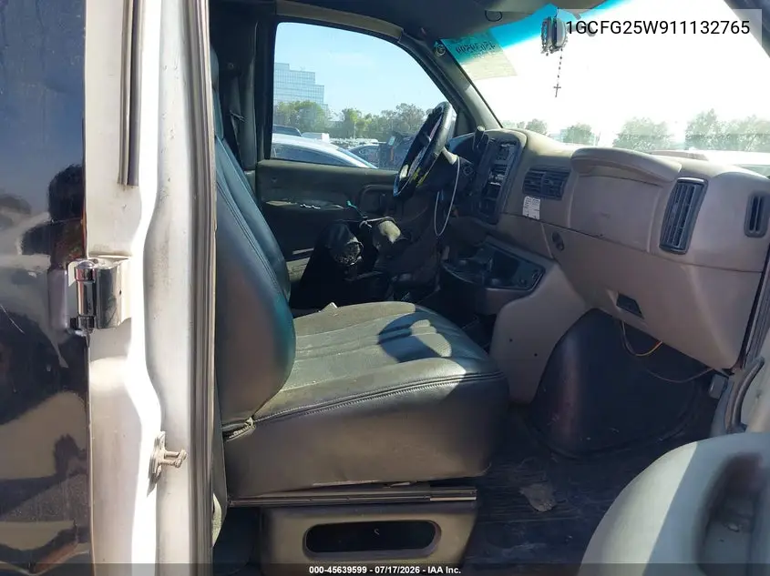 2001 Chevrolet Express VIN: 1GCFG25W911132765 Lot: 45639599