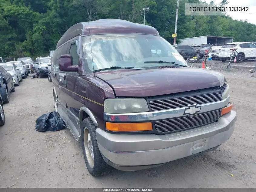 2003 Chevrolet Express Yf7 Upfitter VIN: 1GBFG15T931133342 Lot: 45595357