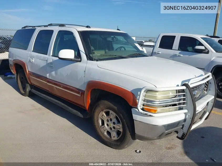 2004 Chevrolet Suburban 1500 Lt VIN: 3GNEC16Z04G324907 Lot: 45439622