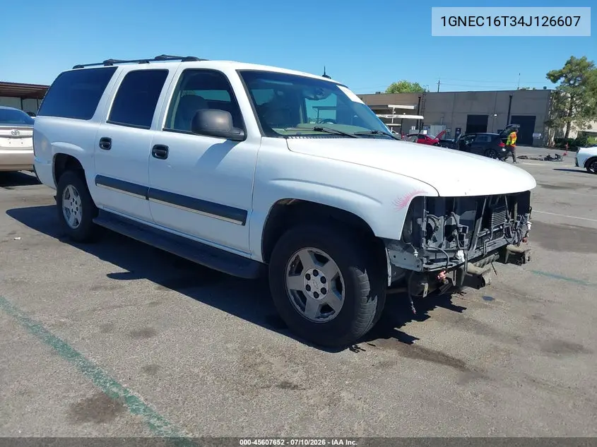 2004 Chevrolet Suburban 1500 Ls VIN: 1GNEC16T34J126607 Lot: 45607652