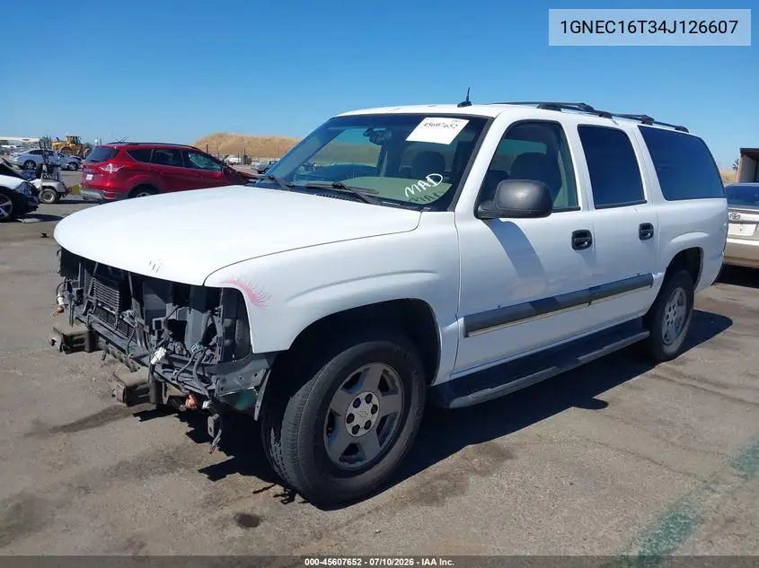 2004 Chevrolet Suburban 1500 Ls VIN: 1GNEC16T34J126607 Lot: 45607652